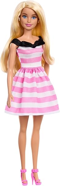 Barbie 65.Yıl Özel Pembe Elbiseli Bebek, Oyuncak