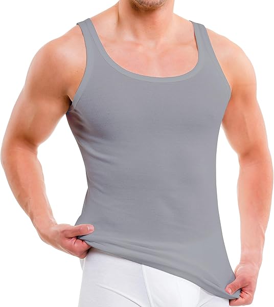 Anthony Jackson 5'li Kutu Premium RİBANA Erkek Atlet SEZAR Ekstra Uzun- Taranmış İnce Fitilli Organik Pamuk