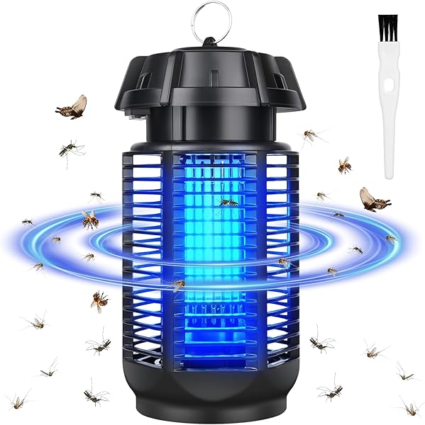 GuKKK sivrisinek öldürücü lamba, 20 W, 3500 V, sivrisinek tuzağı, sivrisinek tuzağı, UV lambalı, sinek öldürücü, iç yatak oda