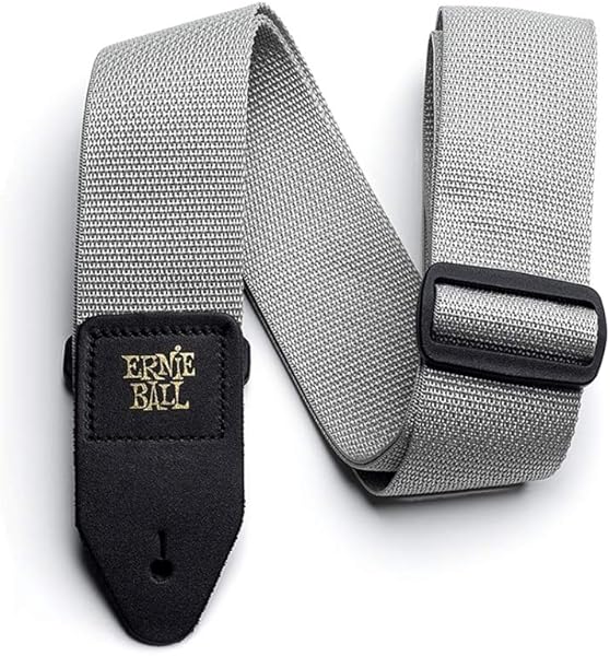 Ernie Ball Polypro Gitar Askısı - Gri