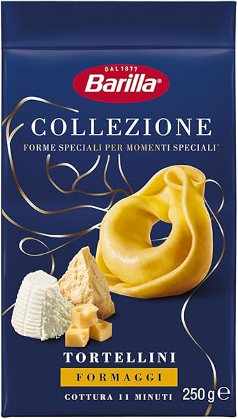 Barilla Tortellini Formaggi (3 Peynirli Dolgu) Makarna 250 g.