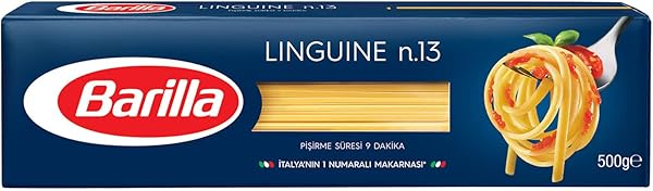 Barilla Linguine (Yassı) Spagetti Makarna No.13 500 g.