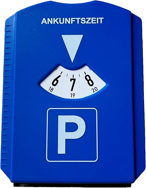 VZL Buz kazıyıcılı park saati göstergesi, 3 alışveriş arabası çipi ve cam kazıyıcı – Araba, kamyon için kar kazıyıcılı park s