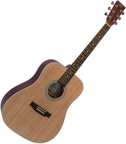 SX SD204 Dreadnought Akustik Gitar (Natural)