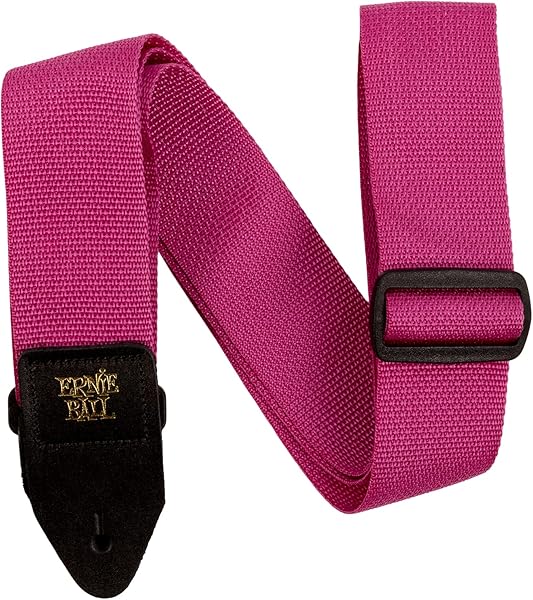 Ernie Ball Polypro Gitar Askısı - Ahududu