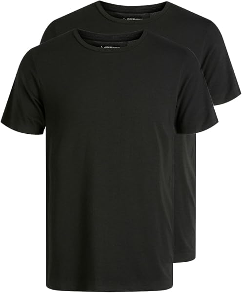 JACK & JONES JACBAMBOO TEE 2 PACK Tişört Erkek