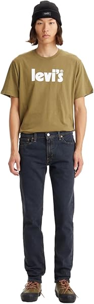 Levi's 511 Slim Jeans, Erkek Kot Pantolon, Dark Indigo (0009), 34W / 32L