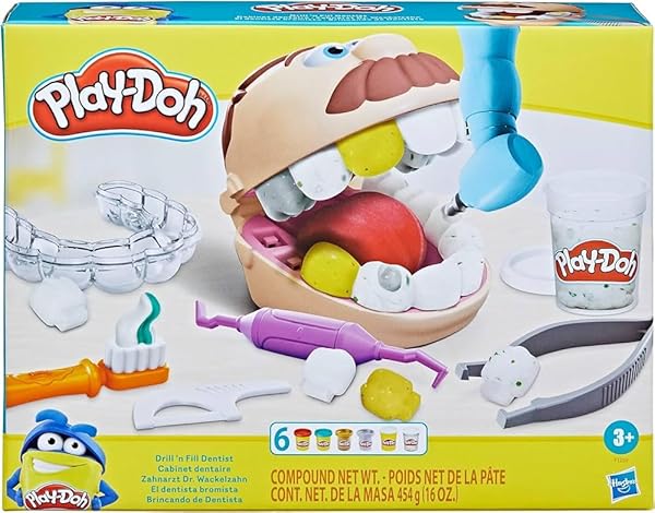 PLAY-DOH DİŞÇİ SETİ Oyun Hamuru Seti