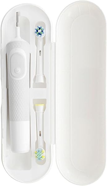 Pi&Go Oral B Şarjlı Diş Fırçası Saklama Kabı – Oral B Elektrikli Diş Fırçası Uyumlu Saklama Kutusu, 4 Renkli (Beyaz)