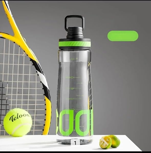 Orret Home Sızdırmaz Çevirmeli Kapaklı BPA İçermeyen Polikarbon Su Şişesi, Dayanıklı ve Hafif Mataralar, Spor ve Günlük Kulla