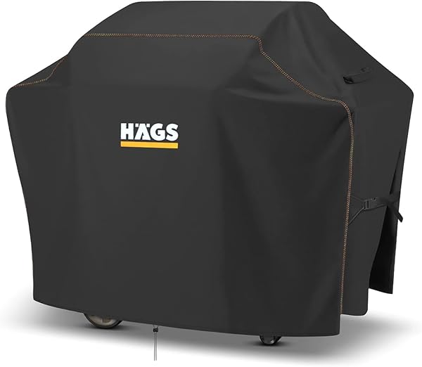 Haegs BBQ Mangal Örtüsü, Gazlı, Kömürlü Grill Koruma Brandası, Su geçirmez, Outdoor Dış Mekan Barbekü Mangal Kılıfı - 105-49-