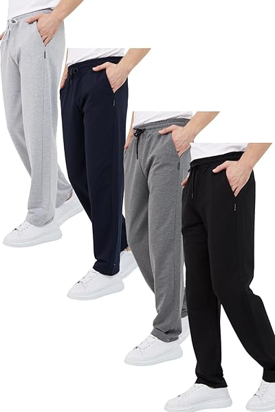 METALİC Lacivert Erkek Düz Paça Rahat Kesim Eşofman Altı