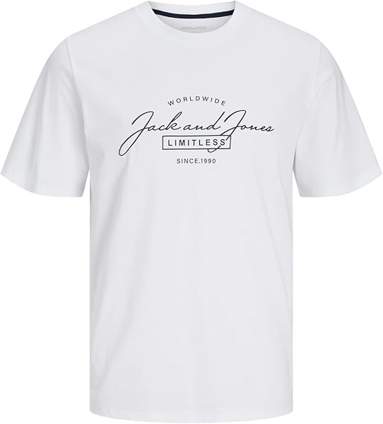 JACK & JONES JJFERRIS TEE SS CREW NECK Tişört Erkek