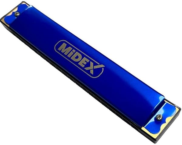 Midex HN-20BL Mavi 20 Delikli Mızıka