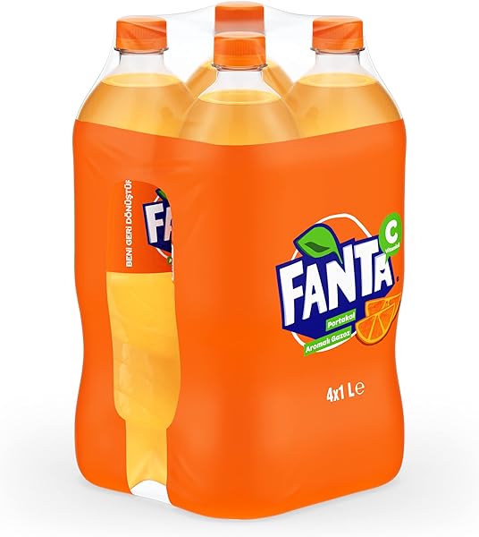 Fanta Portakal Aromalı Pet 4x1 L