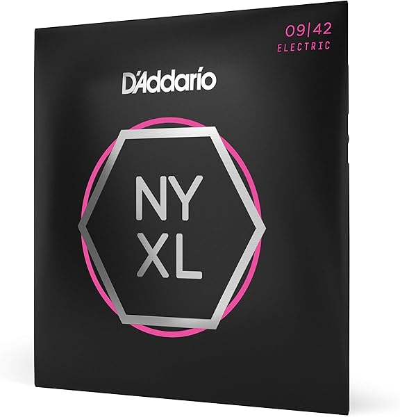 D'Addario NYXL0942 ELEKTRO GİTAR TEL SETİ, SUPER LIGHT (NICKEL-CARBON