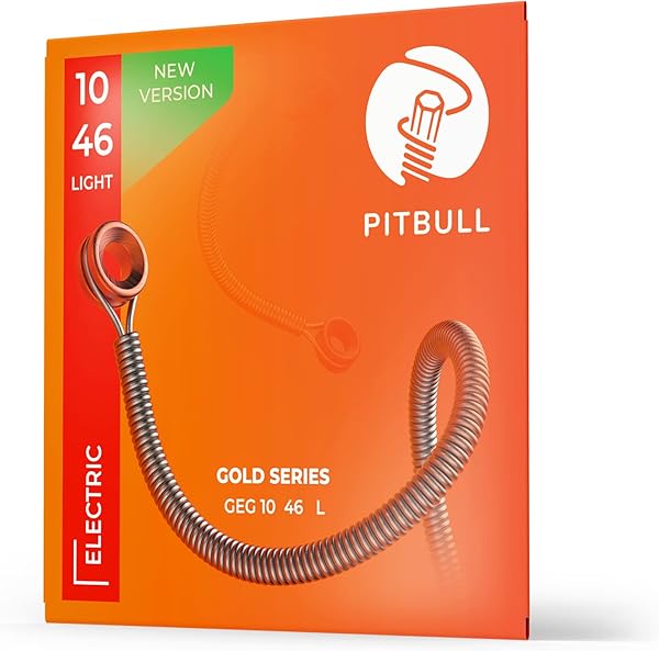 Pitbull Gold Seri Elektro Gitar Teli SET (10-46 Light, Tekli Set)