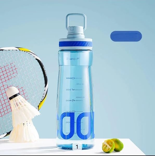 Orret Home Sızdırmaz Çevirmeli Kapaklı BPA İçermeyen Polikarbon Su Şişesi, Dayanıklı ve Hafif Mataralar, Spor ve Günlük Kulla