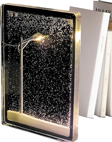 Kar Gece Lambası, Noel Gece Lambası - Gece Sokak Lambaları,Noel Işık-Up Kiti Karlı Gece Işığı Oyuncaklar Çocuklar Yetişkinler