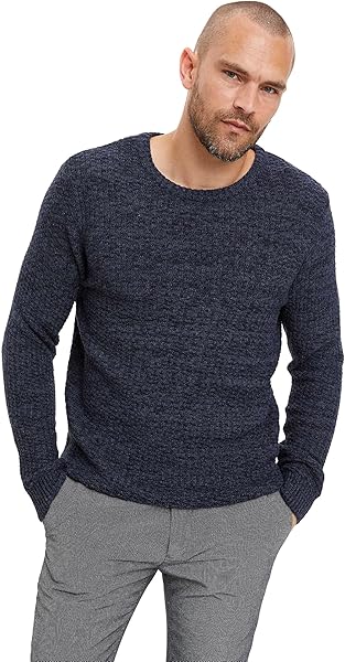 DeFacto Standart Fit Bisiklet Yaka Triko Kazak