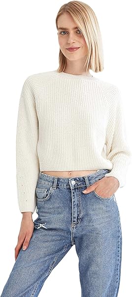 DeFacto Coool Relax Fit Crop Kazak