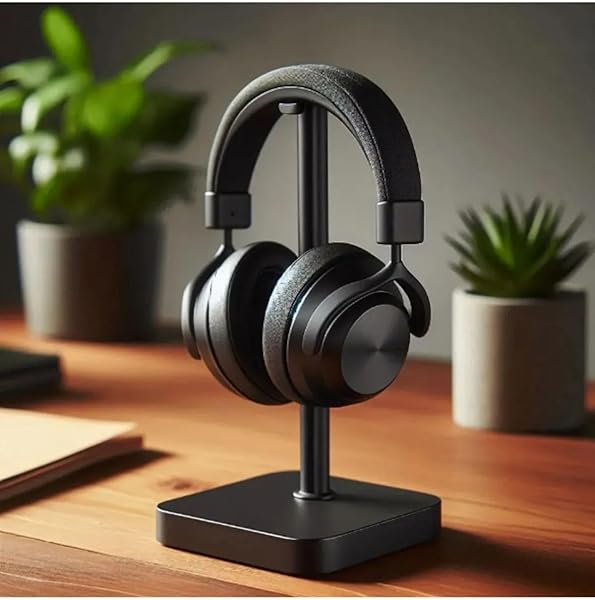 Gamer Kulaklık Standı Siyah 22 CM