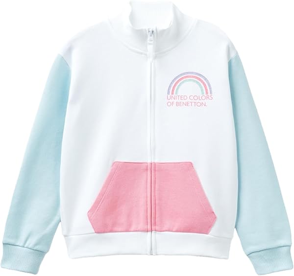 United Colors of Benetton Benetton Baskılı Sweatshirt Sweatshirt Kız çocuk