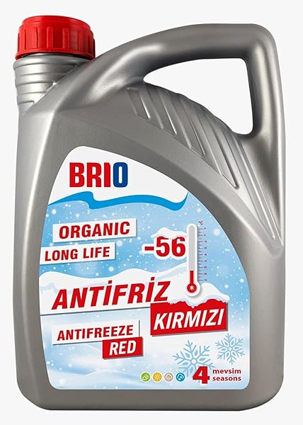 Brio Antifriz Kırmızı 3 L -56 Derece