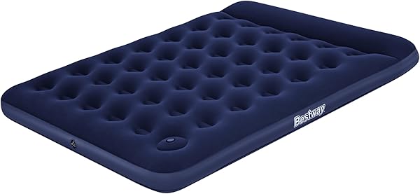 Bestway Queen Şişme Yatak, entegre ayak pompalı 2,03 m x 1.52 m x 28 cm