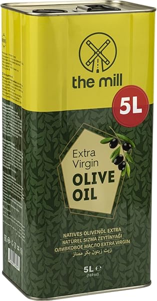 The Mill Natürel Sızma Zeytinyağı 5 L Teneke - Soğuk Sıkım - %100 Doğal - Uluslararası Lezzet Enstitüsü 2021/2022/2023 Yılı Ü