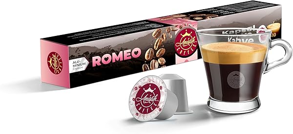 Anisah Coffee Romeo Nespresso Uyumlu Kapsül Kahve, 10'lu