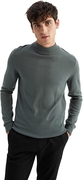 DeFacto Slim Fit Balıkçı Yaka Kazak