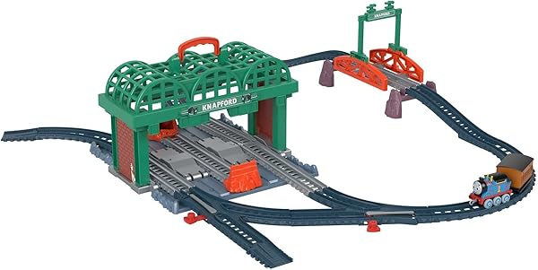 Thomas ve Arkadaşları - Knapford İstasyonu Oyun Seti, 3 yaş ve üzeri, HGX63