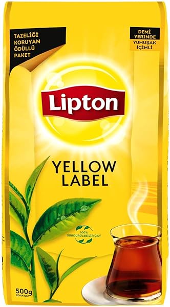 Lipton Yellow Label Dökme Çay 500 Gr