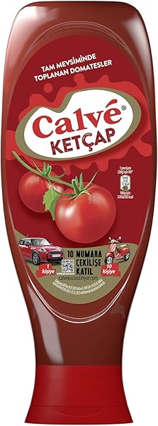 Calve Ketçap Tam Mevsiminde Toplanan Domatesler 610 g/550 ml