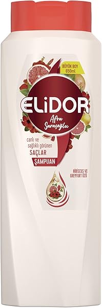 Elidor Saç Bakım Şampuanı Canlı ve Sağlıklı Görünen Saçlar By Afra Saraçoğlu 650 ML