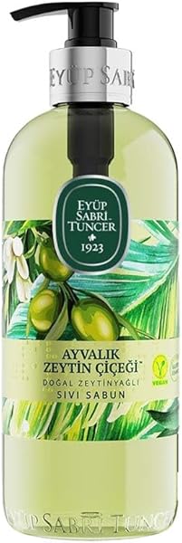 Eyüp Sabri Tuncer Doğal Zeytinyağlı Sıvı Sabun, Ayvalık Zeytin Çiçeği (500 ml)