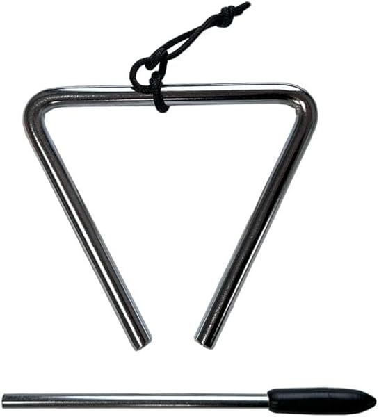 Midex Orf-TS4 Örf Aletleri Triangle Çelik Üçgen Zil 4 İnç