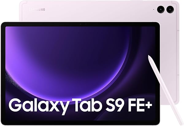 Samsung Galaxy Tab S9 FE Plus Tablet Lavanta 8 GB RAM, 128 GB Depolama (Samsung Türkiye Garantili)
