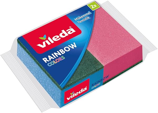 Vileda Rainbow Sünger 2'li Paket