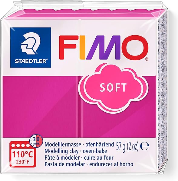 Staedtler Fimo 802022 Soft Modelleme Kili 57 gr Ahududu