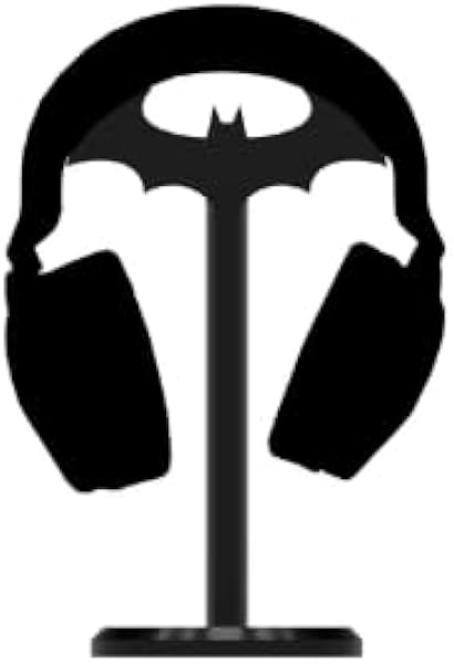 Gamer Kulaklık Standı -Dekoratif Kulaklık Tutucu Siyah 22 Cm