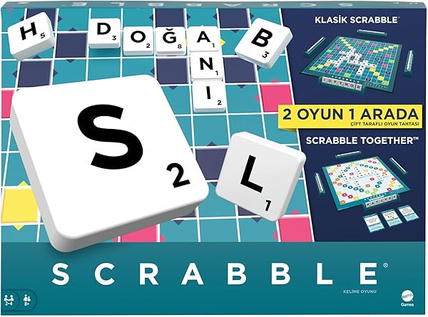 Scrabble Orijinal İkisi Bir Arada Türkçe