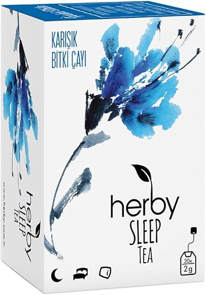 Herby Sleep Tea Uyku Öncesi Rahatlatıcı Pasifloralı Bitki Çayı