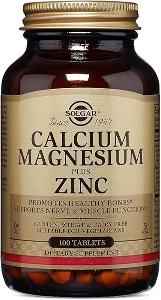 Solgar Calcıum Magnesium Plus Zinc 100 Tablet