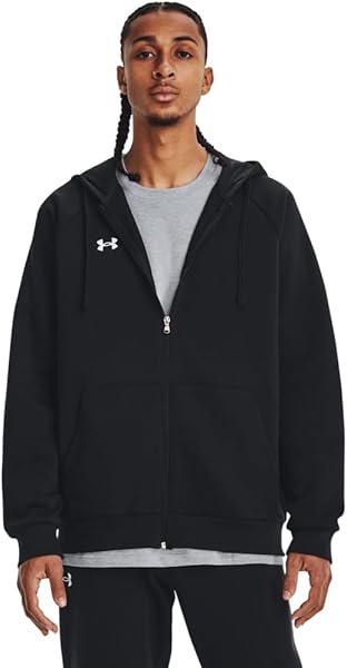 Under Armour Rival Fleece FZ Hoody Erkek Sweatshirt