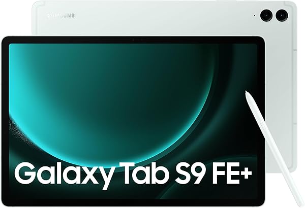 Samsung Galaxy Tab S9 FE Plus Tablet Açık Yeşil 8 GB RAM, 128 GB Depolama (Samsung Türkiye Garantili)