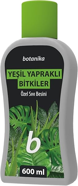 Botanika 5010 (Yeşil) - Yeşil Yapraklı Bitkiler İçin Özel Sıvı Besini 600 ML