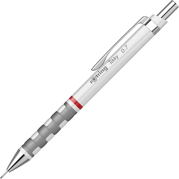 Rotring Tikky Versatil, Uçlu Kalem 0.7 mm, Beyaz