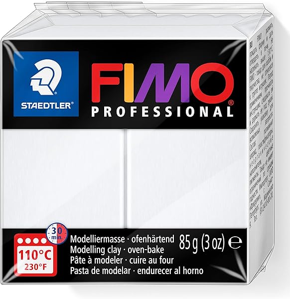 Fimo 80040 Fimo Professional Modelleme Kili 85 gr. Beyaz